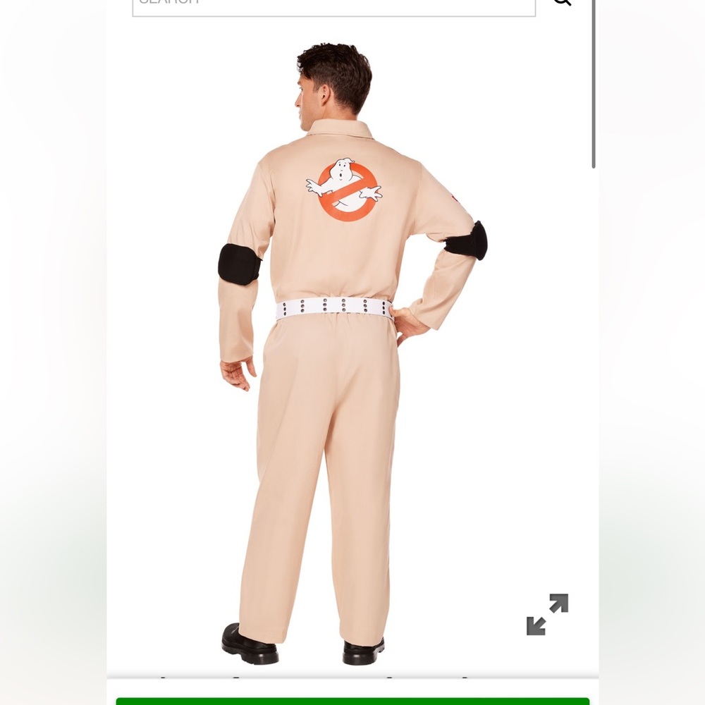 Adult Mens Ghostbusters One Piece Costume - Ghostbusters Classic
